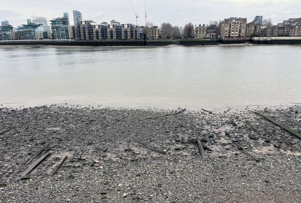 The River Thames at Bermondsey